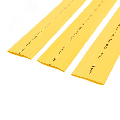 Трубка термоусадочная ТУТнг-LS (2:1)-40/20 желтая 3