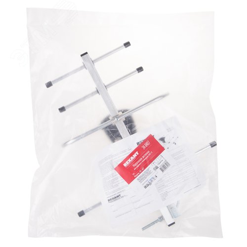 ТB антенна наружная для цифрового телевидения DVB-T2 RX-407, 3