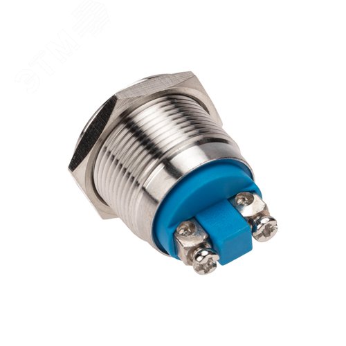 Кнопка антивандальная ?19 Б/Фикс (2с винт) (ON)-OFF плоская | 36-3411 | REXANT 3