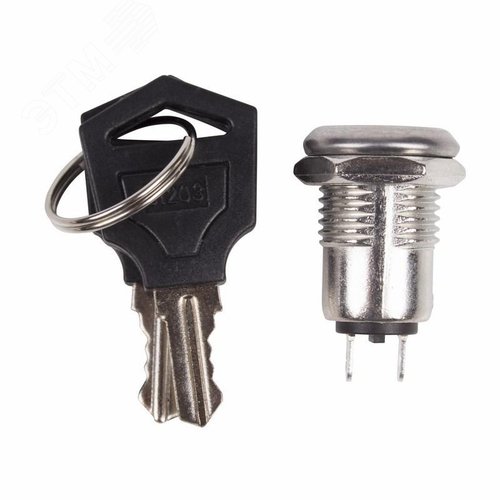 Выключатель ключ ?12 250V 0.5А (2с) ON-OFF | 36-4470 | REXANT 3