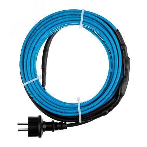 Кабель нагревательный саморегулирующийся SRL 15MSR-PB, на трубу, 8м/120Вт 2