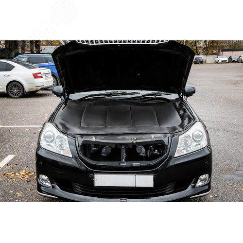 Утеплитель двигателя Black Premium, двойной слой, размер M, 140х90 см - фото 3