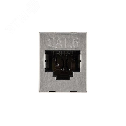 Адаптер проходной RJ-45 8P-8C FTP экранированный кат6 гнездо-гнездо, - фото 3