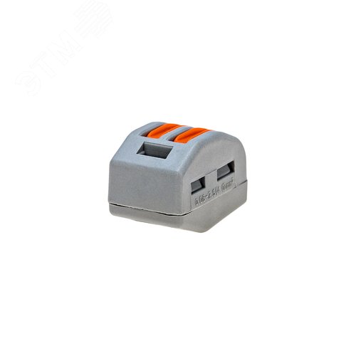 Клемма универсальная СМК 222-412, 2-проводная серая 0,08-2,5 4 кв мм, 10 шт, REXANT 4