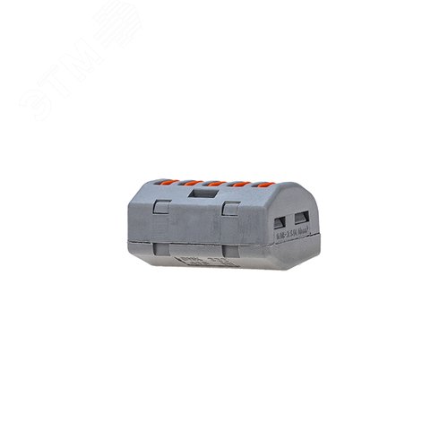 Клемма универсальная СМК 222-415, 5-проводная серая 0,08-2,5 4 кв мм, 10 шт, REXANT 4