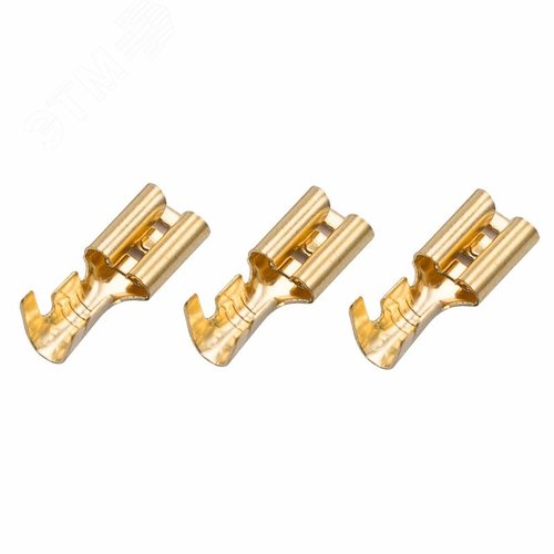 Клемма плоская гнездо 5,6 мм 1-1.5 кв мм (РП-м 1.5-(4.8)),  10 шт, REXANT - REXANT