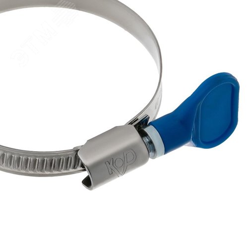хомут червячный 40-60-0,7 мм, с ключом w REXANT - фото 3
