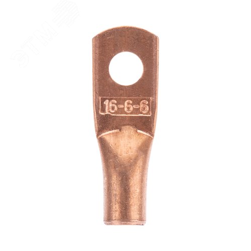 Наконечник медный ТМ 16-6-6 (16кв мм - 6мм) 100шт, REXANT - фото 4