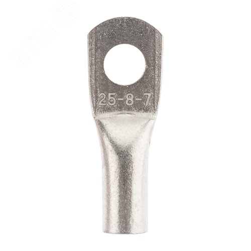 Наконечник медный луженый ТМЛ 25–8–7 (25кв мм - 8мм) ГОСТ 7386-80, 10шт, REXANT - фото 5