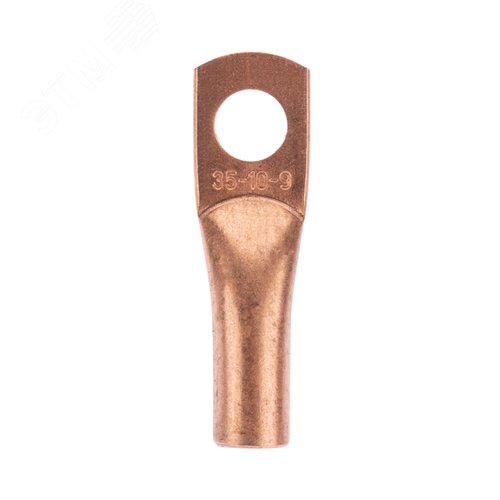 Наконечник медный ТМ 35-10-9 (35кв мм - 10мм) 50шт, REXANT - фото 3