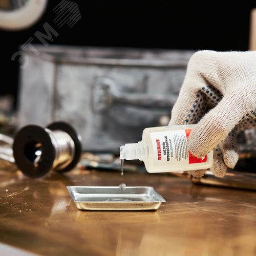 Флюс для пайки, КИСЛОТА ОРТОФОСФОРНАЯ, 30 мл 4
