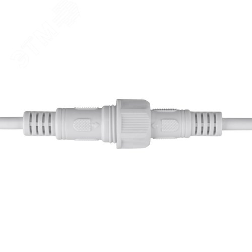 Соединительный кабель (3pin) герметичный (IP67) 3х0.5кв мм белый - фото 3