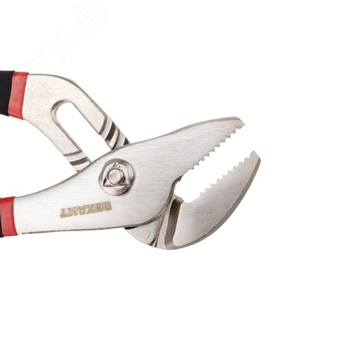 Клещи переставные 250 мм никелированные, обливные рукоятки 5