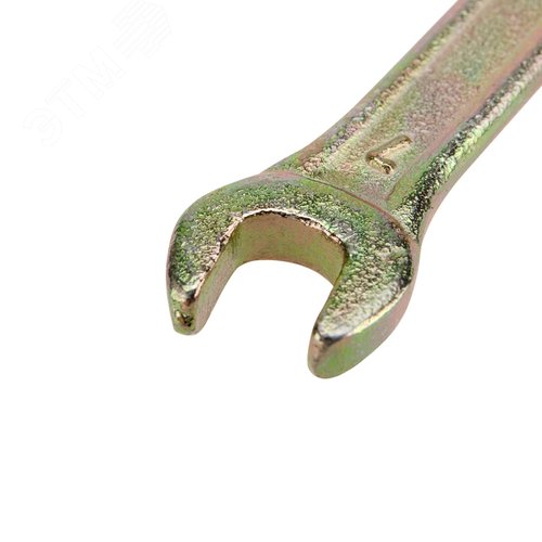 Ключ рожковый 6х7 мм, желтый цинк 4