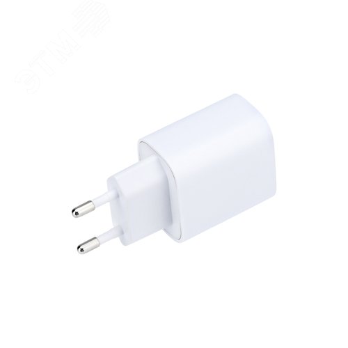 Устройство сетевое зарядное USB 5V, 3 A с Quick charge, белое, - фото 3