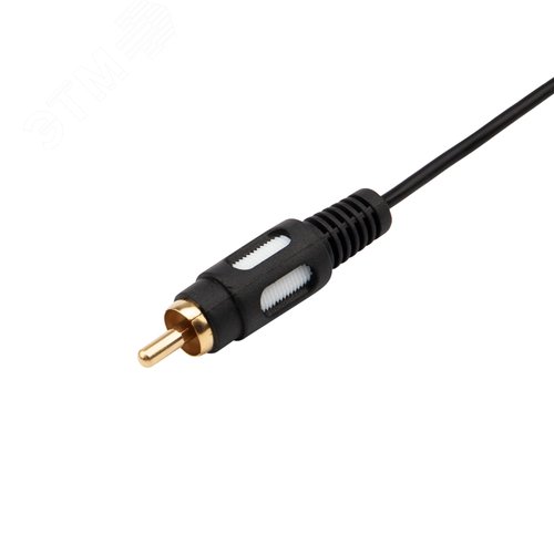 Аудио кабель 3.5 мм 4C - 3 RCA, 1.5 м, GOLD - фото 4