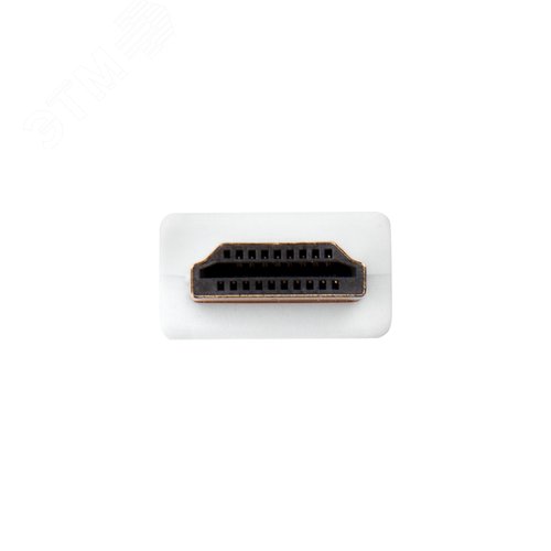 Кабель HDMI - HDMI 1.4, 1.5 м., белый GOLD - фото 3