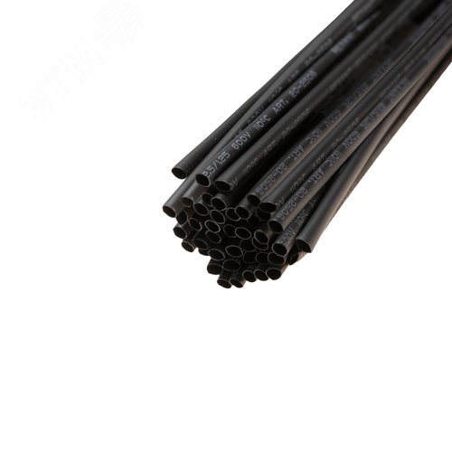 Трубка термоусадочная ТУТнг-LS (2:1)-2.5/1.25 черная 2