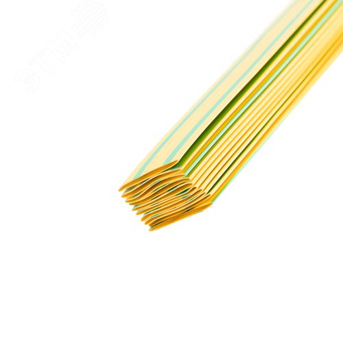 Трубка термоусадочная ТУТнг-LS (2:1)-20/10 желто-зеленая 3