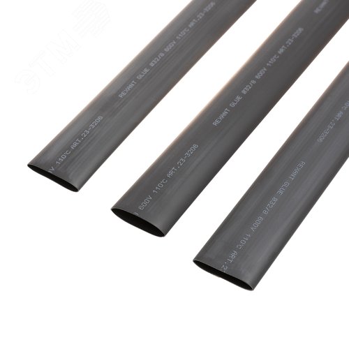 Трубка термоусадочная клеевая ТТК (4:1)-32/8 черная 4