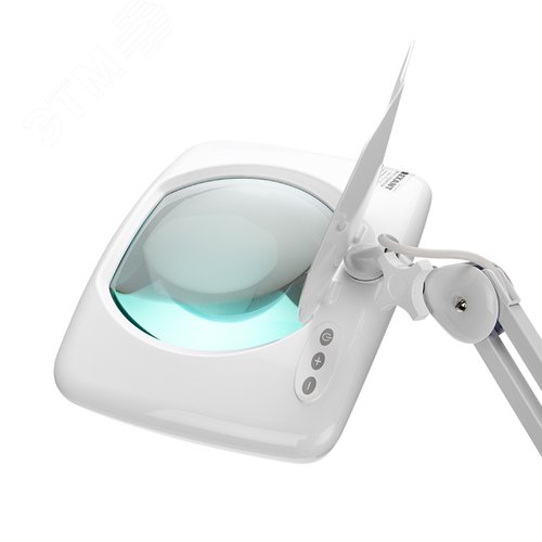 Лупа на струбцине , квадратная, 5D, 60 SMD LED 4