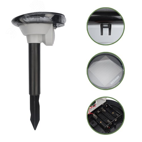 Отпугиватель животных звуковой с датчиком движения на солнечной батарее 4