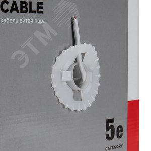 Кабель UTP 4PR 24AWG CAT5e 305м | 01-0043 | REXANT - фото 3