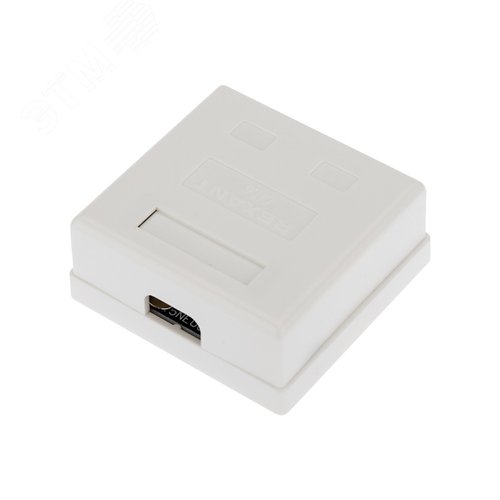 Розетка компьютерная внешняя 2-порта RJ-45 8P8C FTP экранированная кат6, - фото 4
