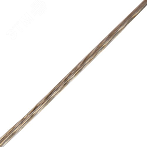 Трос стальной в ПВХ оплетке d=2.5 мм. прозрачный (20 м) 5