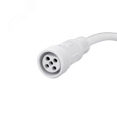 Соединительный кабель (5pin) герметичный (IP67) 5х0.5кв мм  белый, REXANT - фото 4