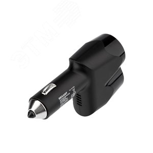 Автозарядка в прикуриватель АЗУ 2хUSB+гнездо 12-24 V 5 V 1000 mA - фото 2