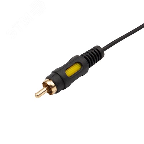 Аудио кабель 3.5 мм 4C - 3 RCA, 1.5 м, GOLD - фото 5