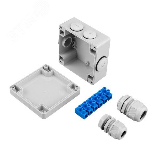 Бокс всепогодный защитный RexBox 100х100х55 IP65 - фото 4