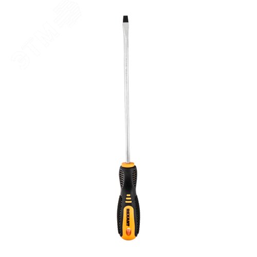 Отвертка шлицевая SL6х200 мм, двухкомпонентная рукоятка