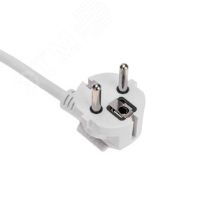 Удлинитель STANDARD 5 гнезд, 5 м, 3х1,0 мм2, с/з, с выключателем, 2 USB, белый - фото 6
