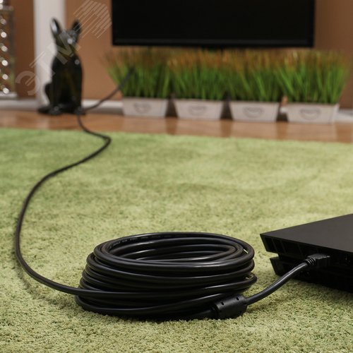 Кабель HDMI - HDMI с фильтрами, 15м.,GOLD - фото 6
