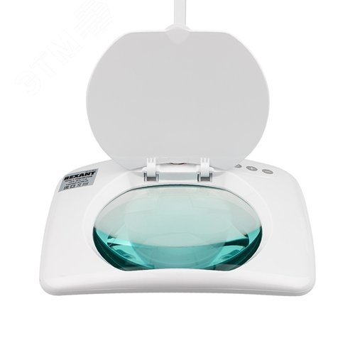 Лупа на струбцине , квадратная, 5D, 60 SMD LED 6