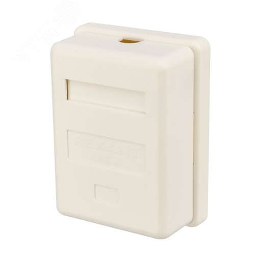 Розетка компьютерная 1 порт RJ-45 (8P8C) cat 5e внешняя, - фото 7