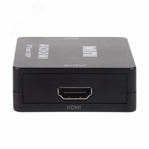 Конвертер 3 RCA на HDMI, пластик, черный,, - фото 7
