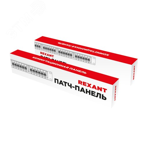 Патч-панель с кабельным органайзером 19дюймов 1U 24 порта UTP RJ-45 CAT 5e - фото 6