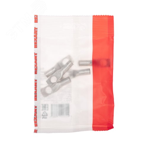 Наконечник ТМЛ 10-8-5 (10 кв мм -  8 мм) ГОСТ 7386-80 5шт, REXANT 5