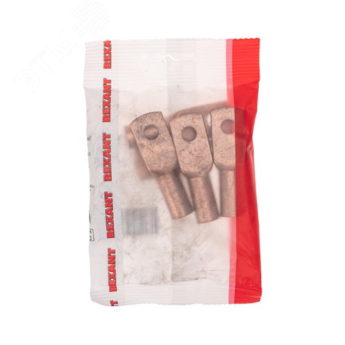 Наконечник медный ТМ 50-8-11 (50кв мм - 8мм) 5шт, REXANT - фото 5