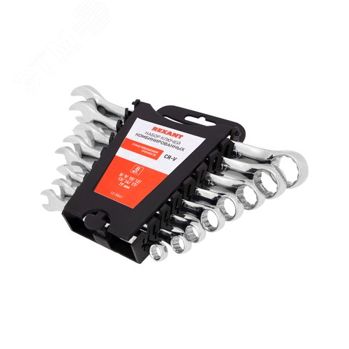 Набор ключей комбинированных (8-19 мм), CrV