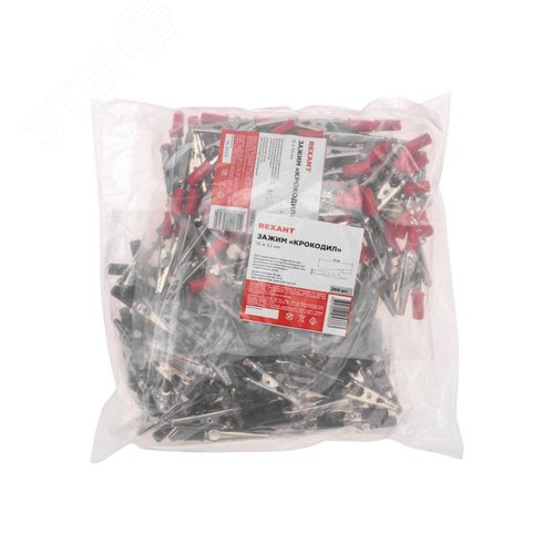 Зажим ''Крокодил'' 15А 53мм, 200шт/упак 6