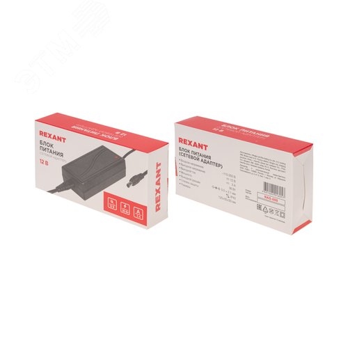 Источник питания 110-220V AC/12V DC 3А 36W с DC разъемом 5.5х2.1, IP23, - фото 4