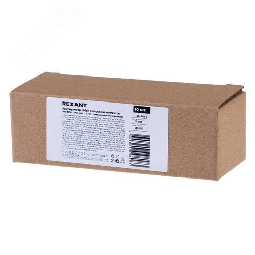 Аккумулятор Li-ion 18350 unprotected 900 mAH 3.7 В - фото 3