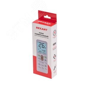 Пульт универсальный для кондиционеров (RX-102AII) REXANT | 38-0105 | REXANT - фото 5