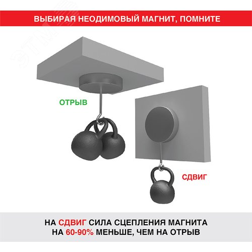 Неодимовый магнитный диск 15х5 мм с зенковкой 10х4.5 мм (упак - 2 шт.) - фото 2