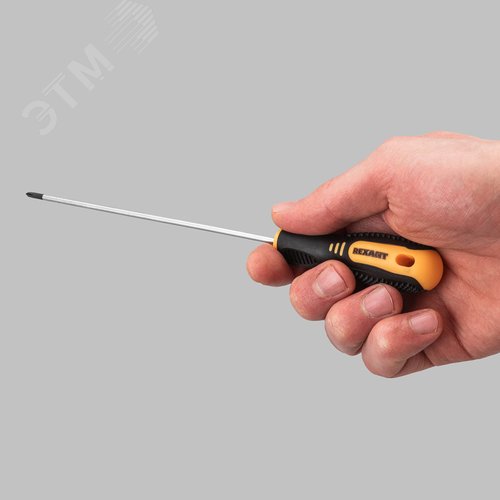 Отвертка крестовая PH0х150 мм, двухкомпонентная рукоятка 7