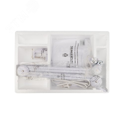 Лупа на струбцине , квадратная, 5D, 60 SMD LED 9